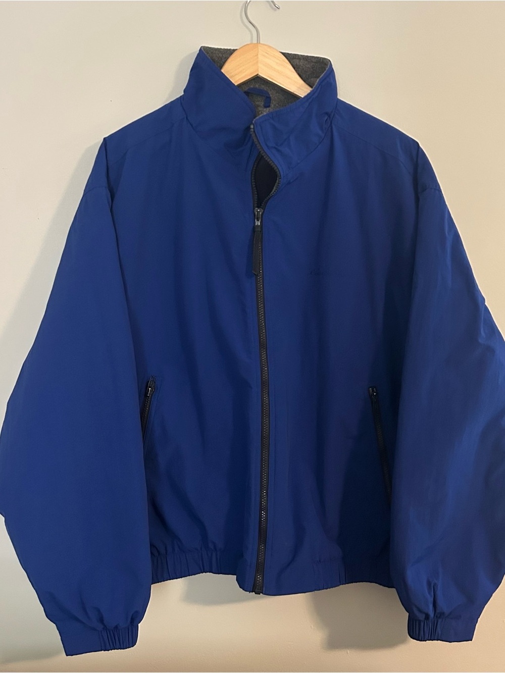 Vintage Eddie Bauer Outdoor Outfitters Men’s XL Blue Polartec Jacket